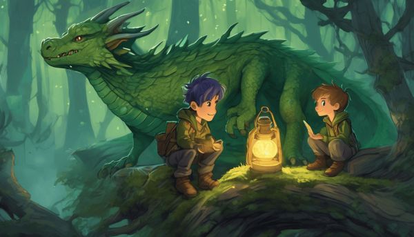 Eliott le dragon : un mystère à résoudre pour Peter